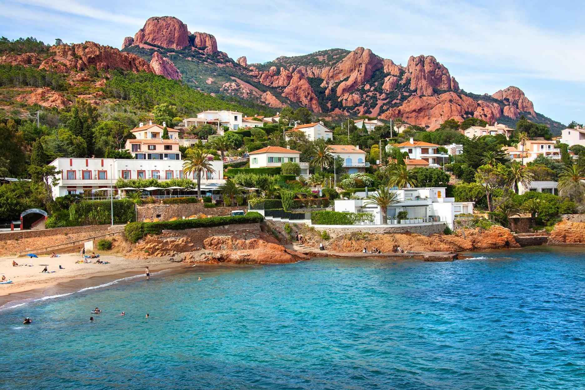 Hotel Et Appart Hotel Les Flots Bleus Saint-Raphaël Екстериор снимка